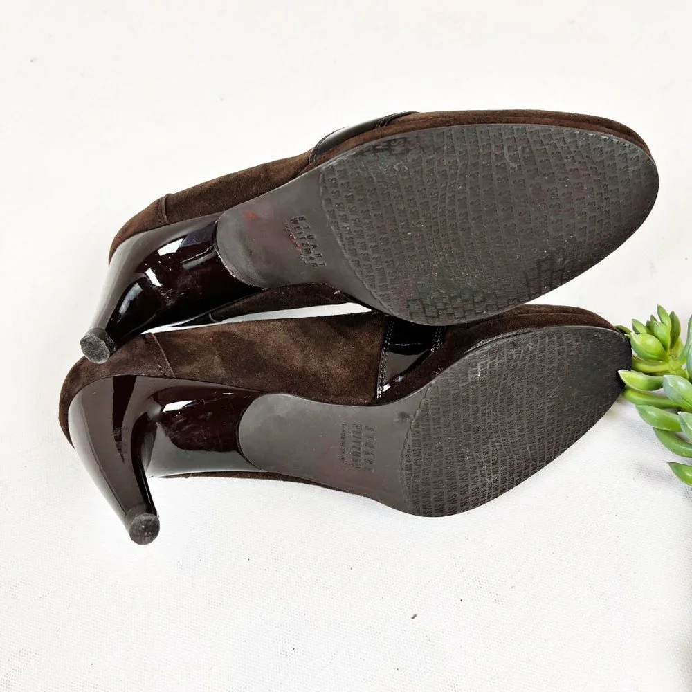 Stuart Weitzman Suede Loafer Pumps 7.5 - Picture 6 of 6